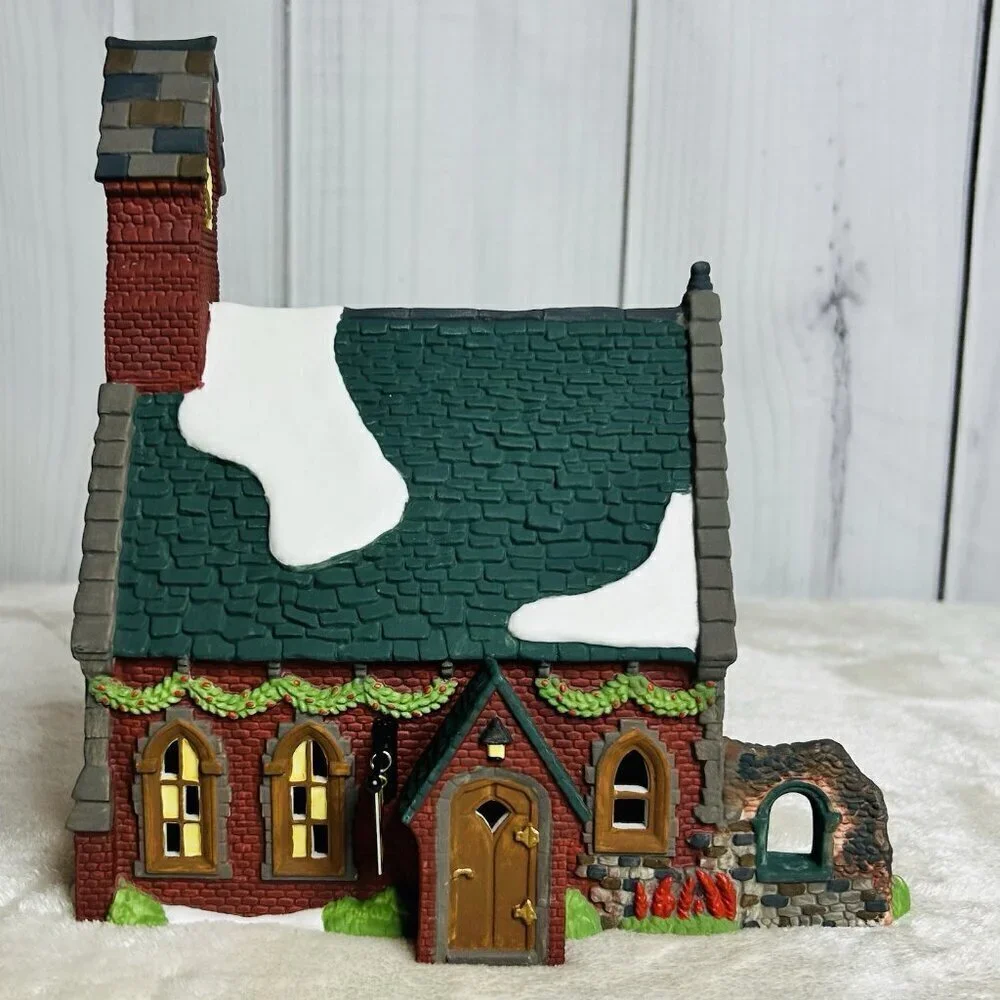 Dept 56 Dudden Cross Church 1995 Retired Heritage Dickens Village NEW 5834-3